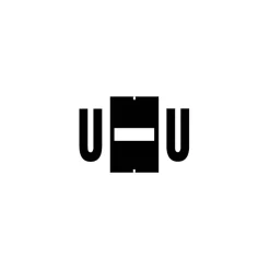 Labels|Medical Arts Press ® Jeter® Compatible Alpha Sheet Style Labels, Letter U