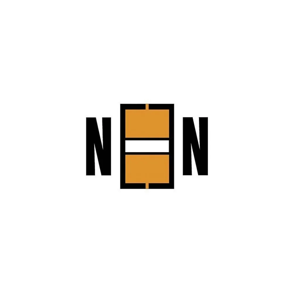Labels|Medical Arts Press ® Jeter® Compatible Alpha Roll Style Labels, Letter N