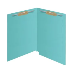 File Folders|Medical Arts Press Kardex Match Reinforced End Tab File Folder, Straight Cut, Letter Size, Light Blue, 50/Box (S-09484-LBL)