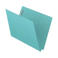 File Folders|Medical Arts Press Kardex Match Reinforced End Tab File Folder, Straight Cut, Letter Size, Light Blue, 50/Box (S-09484-LBL)