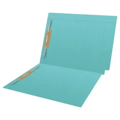 File Folders|Medical Arts Press Kardex Match Reinforced End Tab File Folder, Straight Cut, Letter Size, Light Blue, 50/Box (S-09484-LBL)