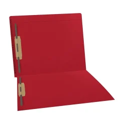 File Folders|Medical Arts Press Kardex Reinforced End Tab File Folder, Straight Cut, Letter-Size, Red, 50/Box (F1180-RED)