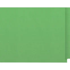 File Folders|Medical Arts Press Kardex Match Recycled Reinforced End Tab File Folder, Straight Cut, Letter Size, Green, 100/Box (53057GN)