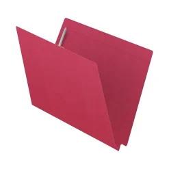 File Folders|Medical Arts Press Kardex Match Reinforced End Tab File Folder, Straight Cut, Letter Size, Red, 50/Box (S-09483-RED)
