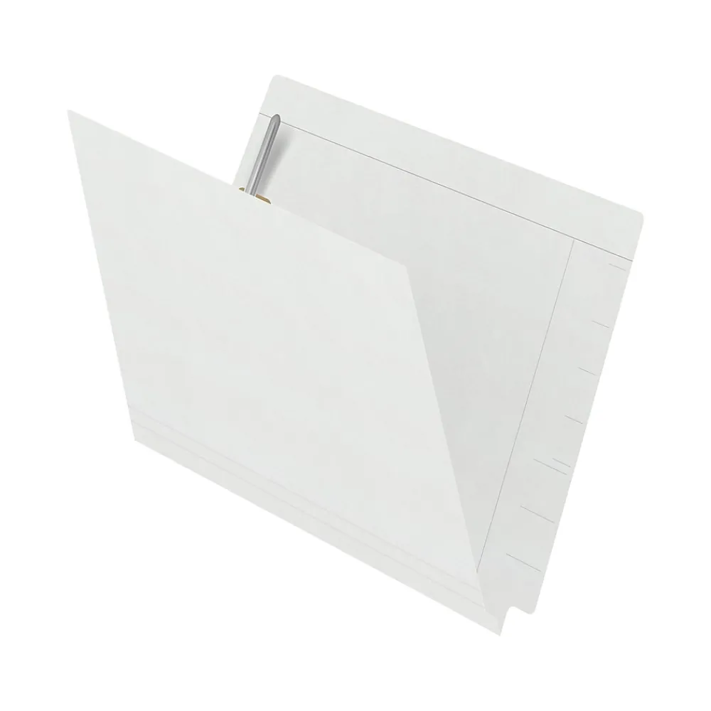 File Folders|Medical Arts Press Kardex Match Reinforced End Tab File Folder, Straight Cut, Letter Size, White, 50/Box (S-09483-WHT)