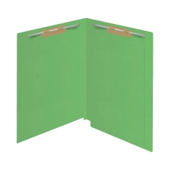 File Folders|Medical Arts Press Kardex Match Reinforced End Tab File Folder, Straight Cut, Letter Size, Green, 50/Box (S-09484-GRN)