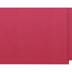 File Folders|Medical Arts Press Kardex Match Reinforced End Tab File Folder, Straight Cut, Letter Size, Red, 50/Box (S-09484-RED)