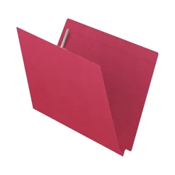 File Folders|Medical Arts Press Kardex Match Reinforced End Tab File Folder, Straight Cut, Letter Size, Red, 50/Box (S-09484-RED)