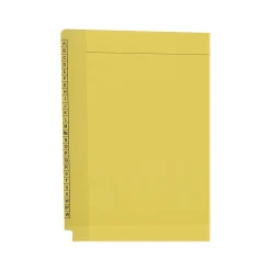 File Folders|Medical Arts Press Kardex Match Reinforced End Tab File Folder, Straight Cut, Letter-Size, Yellow, 100/Box (F1170-YLW)