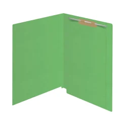 File Folders|Medical Arts Press Kardex Match Reinforced End Tab File Folder, Straight Cut, Letter Size, Green, 50/Box (S-09483-GRN)