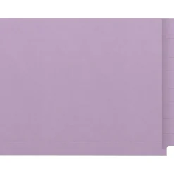 File Folders|Medical Arts Press Kardex Match Reinforced End Tab File Folder, Straight Cut, Letter Size, Purple, 100/Box (S-09482-PRP)