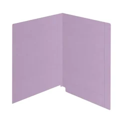 File Folders|Medical Arts Press Kardex Match Reinforced End Tab File Folder, Straight Cut, Letter Size, Purple, 100/Box (S-09482-PRP)