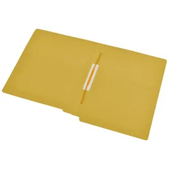 File Folders|Medical Arts Press Reinforced End Tab File Folder, Straight Cut, Letter-Size, Yellow, 50/Box (S-09168-YLW)