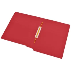 File Folders|Medical Arts Press Reinforced End Tab File Folder, Straight Cut, Letter-Size, Red, 50/Box (S-09167-RED)