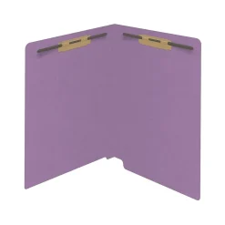 File Folders|Medical Arts Press Reinforced End Tab File Folder, Straight Cut, Letter-Size, Lavender, 250/Carton (S-01502-LAV-B)