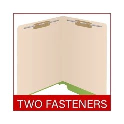 File Folders|Medical Arts Press Reinforced End Tab File Folder, Straight-Cut, Letter Size, Manila/Green, 50/Box (S-09473-GRN)