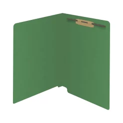 File Folders|Medical Arts Press Reinforced End Tab File Folder, Straight Cut, Letter-Size, Green, 50/Box (S-01601-GRN)