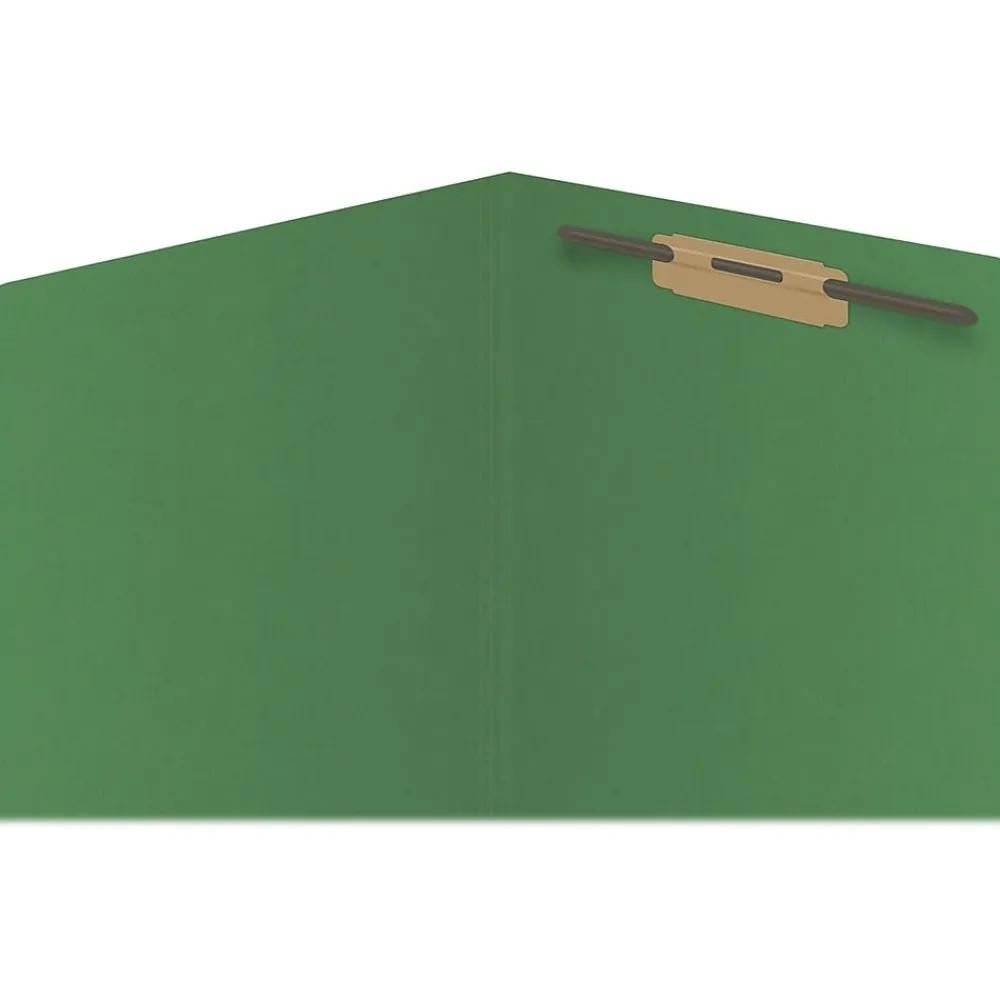 File Folders|Medical Arts Press Reinforced End Tab File Folder, Straight Cut, Letter-Size, Green, 50/Box (S-01601-GRN)