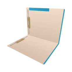 File Folders|Medical Arts Press Reinforced Top Tab File Folder, Full-Cut, Letter Size, Manila/Blue, 50/Box (S-09468-BLU)