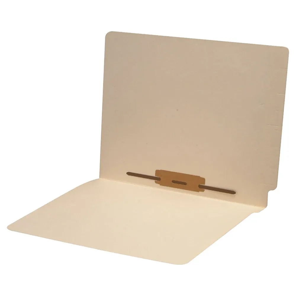 File Folders|Medical Arts Press Reinforced End Tab File Folder, Straight Cut, Letter-Size, Manila, 50/Box (S-09119)