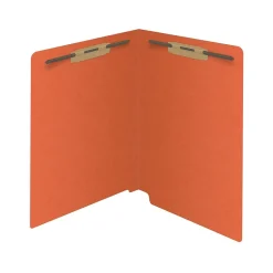 File Folders|Medical Arts Press Reinforced End Tab File Folder, Straight Cut, Letter-Size, Orange, 250/Carton (S-01602-ORG-B)