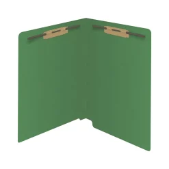 File Folders|Medical Arts Press Reinforced End Tab File Folder, Straight Cut, Letter-Size, Green, 50/Box (S-01502-GRN)