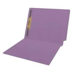 File Folders|Medical Arts Press Reinforced End Tab File Folder, Straight Cut, Letter-Size, Lavender, 50/Box (S-01501-LAV)