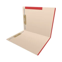 File Folders|Medical Arts Press Reinforced Top Tab File Folder, Full-Cut, Letter Size, Manila/Red, 50/Box (S-09468-RED)
