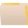 File Folders|Medical Arts Press Reinforced Top Tab File Folder, Full-Cut, Letter Size, Manila/Yellow, 50/Box (S-09468-YLW)