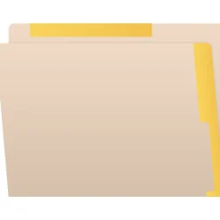 File Folders|Medical Arts Press Reinforced Top Tab File Folder, Full-Cut, Letter Size, Manila/Yellow, 50/Box (S-09468-YLW)