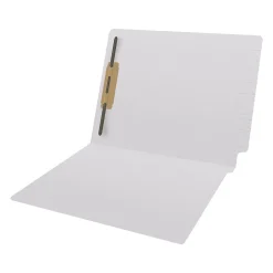 File Folders|Medical Arts Press Reinforced End Tab File Folder, Straight Cut, Letter-Size, White, 50/Box (S-01601-WHT)