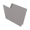 File Folders|Medical Arts Press Reinforced End Tab File Folder, Straight Cut, Letter-Size, Gray, 50/Box (S-01601-GRY)