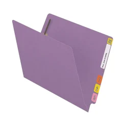 File Folders|Medical Arts Press Reinforced End Tab File Folder, Straight Cut, Letter-Size, Lavender, 50/Box (S-01601-LAV)