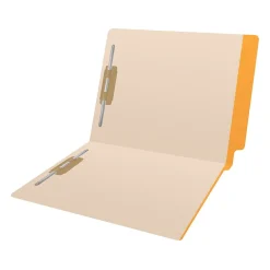 File Folders|Medical Arts Press Reinforced End Tab File Folder, Straight-Cut, Letter Size, Manila/Yellow, 50/Box (S-09473-YLW)