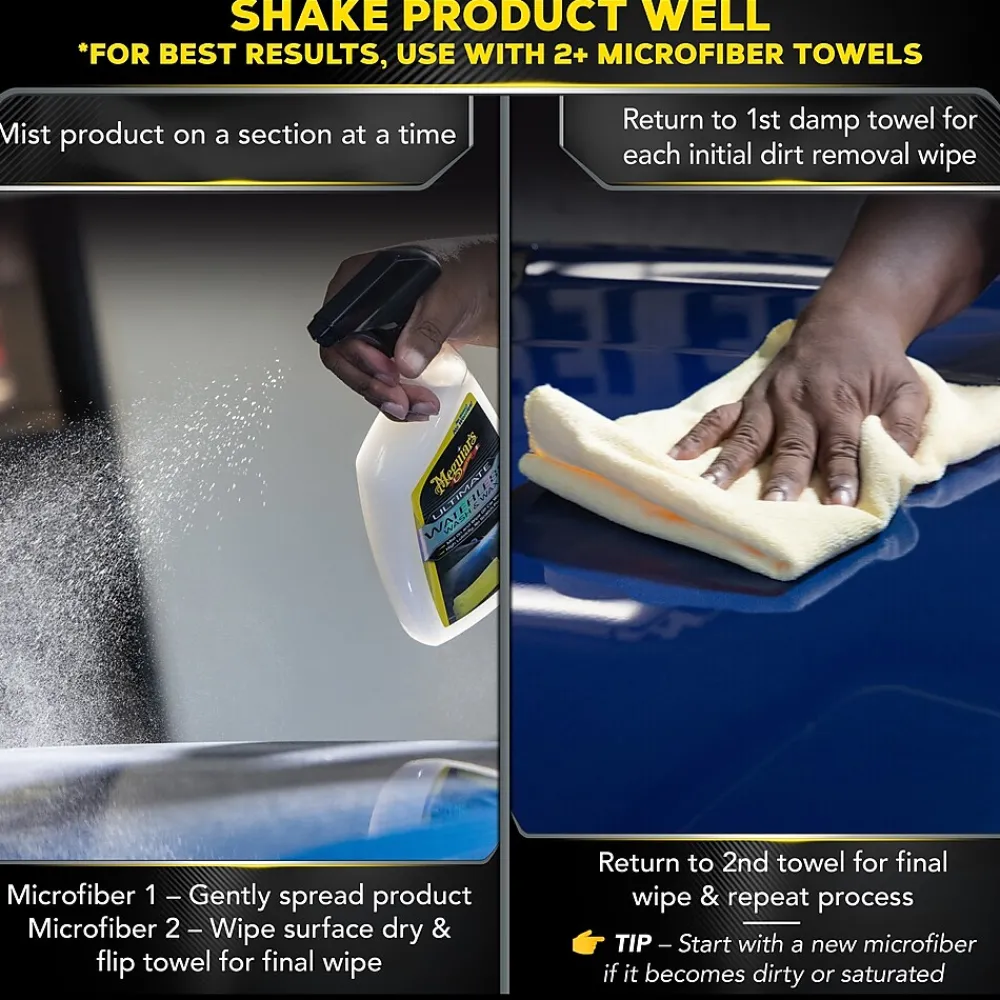 Meguiar's Ultimate Waterless Wash & Wax, 26 Fluid oz. (G3626)<3M Discount