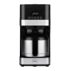 Melitta Aroma Tocco 8-Cups Automatic Drip Coffee Maker, Black/Stainless Steel (MCM010PULBK1)