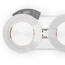 Melitta Vision Luxe 12-Cups Automatic Drip Coffee Maker, Copper/White (MCM002WULGW1)