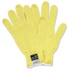 MCR Safety Memphis 9370 Dupont Kevlar String Knit Gloves, 7 Gauge, ANSI Cut Level 2, Yellow, Large, 1 Dozen (9370L)