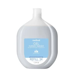 Gel Hand Soap Refill, Sweet Water Scent, 34 Fl. Oz. (328104)<Method New