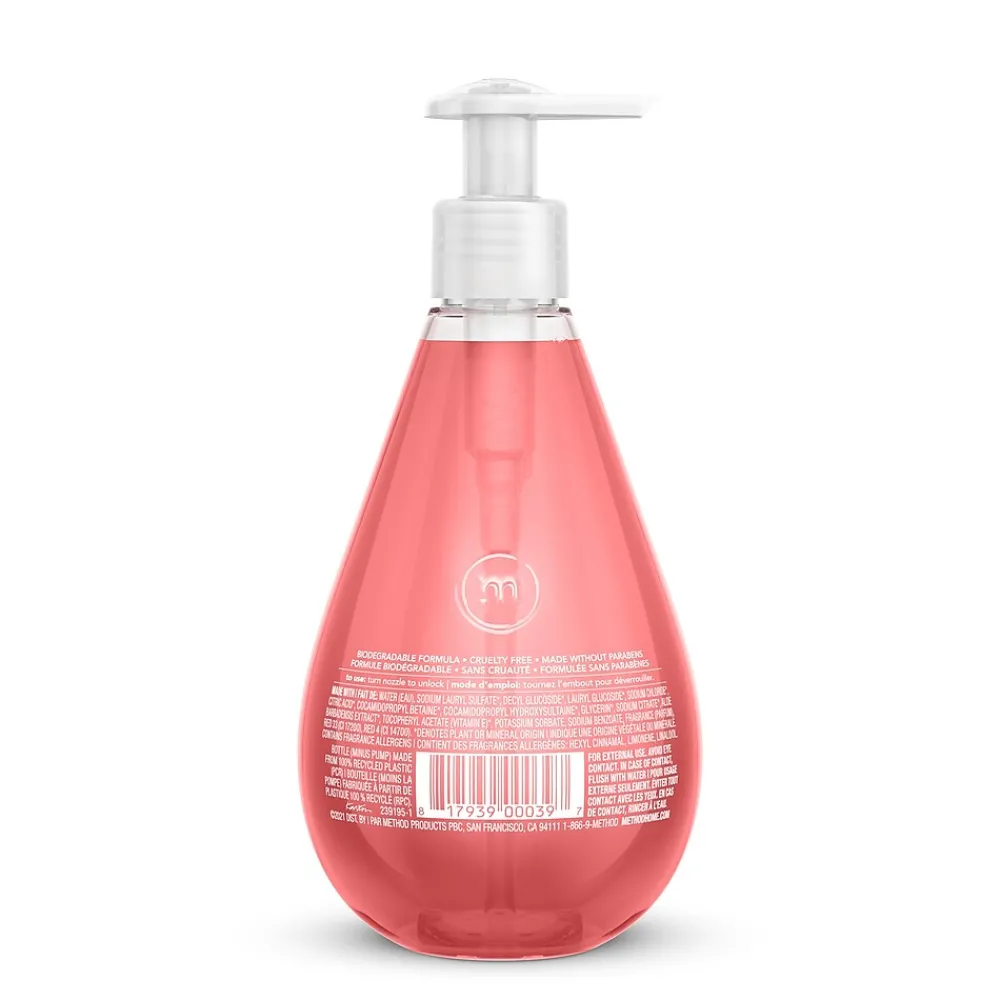 Liquid Hand Soap, Pink Grapefruit Scent, 12 Oz. (MTH00039)<Method Clearance