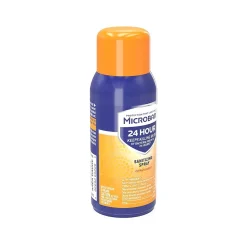 24 Disinfecting Sanitizing Spray, Citrus Scent, 2.8 Oz. (28078)<Microban New