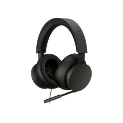 Online Microsoft Xbox Stereo Headset for Gaming, Black (8LI-00001)