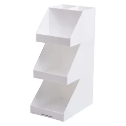 Mind Reader 5-Compartment Acrylic Coffee Organizer, White (3TCORG-WHT)