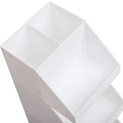 Mind Reader 5-Compartment Acrylic Coffee Organizer, White (3TCORG-WHT)