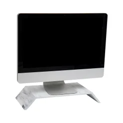 Sale Mind Reader Contemporary Monitor Stand and Laptop Riser, White (MARMON-WHT)