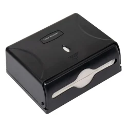 Folded Paper Towel Dispenser, Black (PTWIDE-BLK)<Mind Reader Online