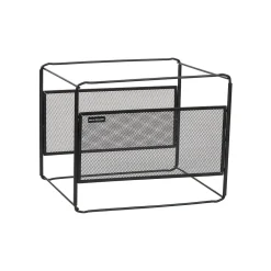 File Storage|Mind Reader Hanging File Folder Organizer, Black (BOXFILE-BLK)