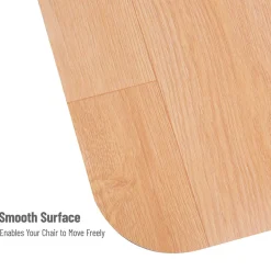 Chair Mats*Mind Reader Hard Floor Chair Mat with Lip, 36