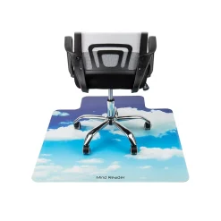 Chair Mats*Mind Reader Hard Floor Chair Mat with Lip, 47