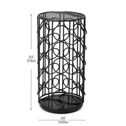 Mind Reader Metal Single Serve Coffee Pod Carousel, 35 Pod Capacity, Black (METCAR35-BLK)